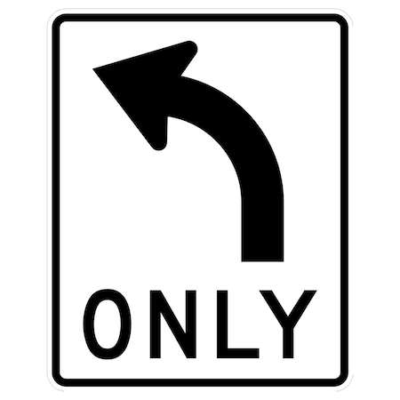 Sign Solutions Usa 18 in Height, 12 in Width, Aluminum, Vertical Rectangle DUS08HWT1218R3-5L